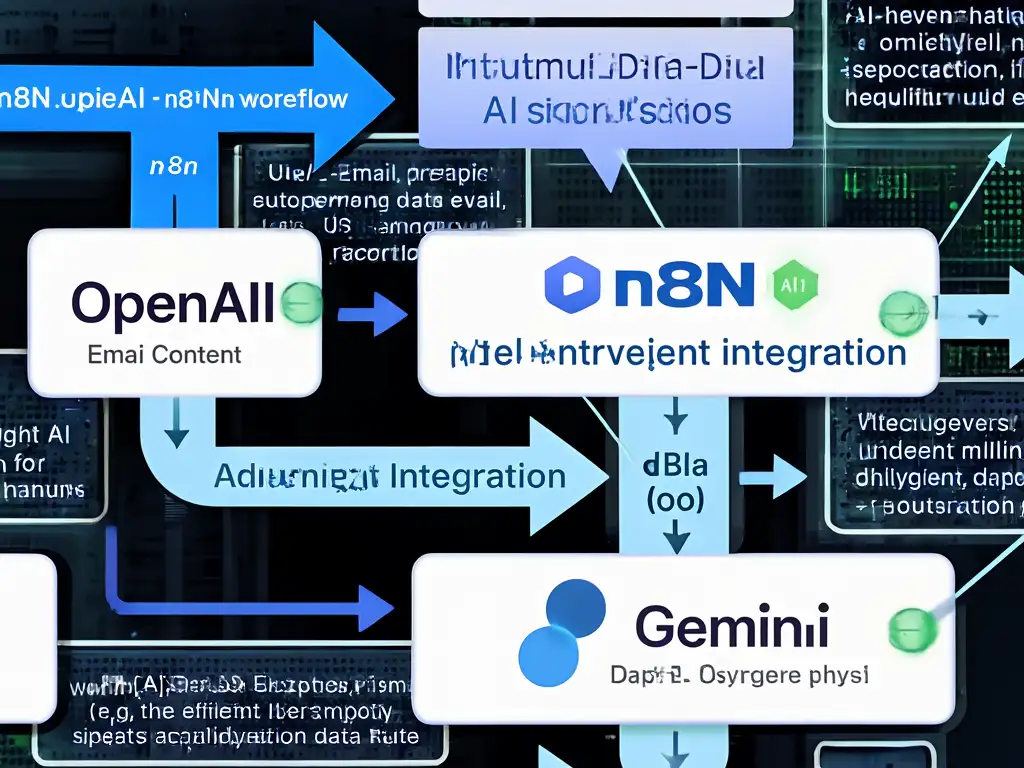 Gmail 문의를 ChatGPT 및 Gemini AI 노드로 자동 분류하는 n8n 워크플로